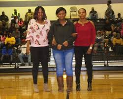 Saying goodbye to the basketball seniors.