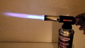 Temperature of a bernzomatic propane torch? Butane Blow Torch Flame Demonstration Simple Device How To Youtube