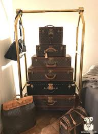 Call them hope chests, keeping chests, steamer trunks, or just a box, a lidded decorative trunk is a. Interior Decoration Louis Vuitton Collection Trunk Malle2luxe