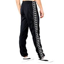 Kappa Authentic Hector Snap Pant 005 Black Kappa Clothing Clothes Snap Pants