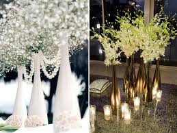 It can be very interesting to collect empty wine bottles and make a table centerpiece by yourself. Wine Bottle Centerpieces Budget Friendly And Looking Chic