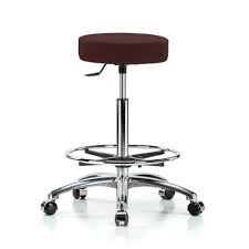 Perch Chairs Stools Height Adjustable Swivel Stool With Foot Ring Color Burgundy Vinyl Swivel Stool Stool Adjustable Stool