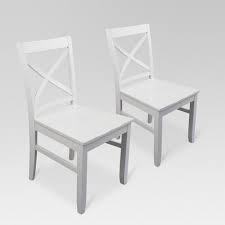 2 carey dining chair white threshold