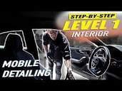 How To - Level 1 Interior Detail - Mobile Car Detailing - YouTube