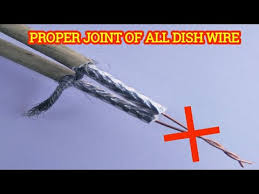 How To Make Wire Joint Connector For All Dish Always For Lifetime Use
