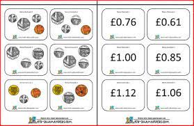 Printable Money Flashcards Us And Uk Coins Money Math Activities Teaching Money Money Math
