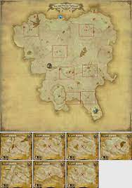 Western La Noscea Treasure Map Timeworn Archaeoskin Treasure Map Locations - Astridtheory