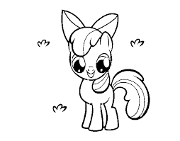 My little pony coloring pages zecora coloring for kids friendship is magic coloring book. Apple Bloom Coloring Page Coloringcrew Com