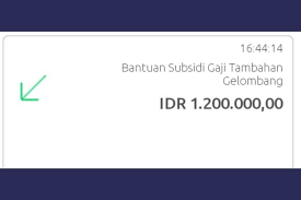 Entdecke rezepte, einrichtungsideen, stilinterpretationen und andere ideen zum ausprobieren. Cek Namamu Apakah Bantuan Subsidi Gaji Karyawan Rp1 2 Juta Sudah Cair Ke Rekening Bulan Januari Ini Warta Pontianak