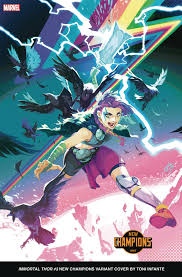 AUG230849 - IMMORTAL THOR 3 TONI INFANTE NEW CHAMPIONS VAR - Previews World