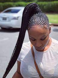 Untitled Cornrow Ponytail Hair Styles Braided Ponytail Hairstyles