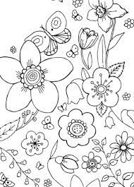 Flower coloring pages for adults simple. Flower Coloring Pages To Print For Preschoolers Free Simple Pretty Patterns Preschool Sunflower Easy Mandala Golfrealestateonline Coloring Home