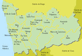 Onde fica porto no mapa de portugal? Porto Distrito Visitar Portugal