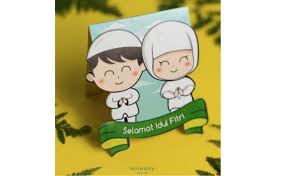 Gambar hari raya idul fitri kartun. 8 Ide Desain Amplop Lebaran Unik Tokopedia Blog