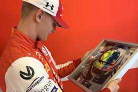 Its possible create haas helmet version? Jmd And Mick Schumacher Release 3d Helmet Artwork Mba Sport