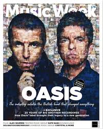 🎸 The June cover of @MusicWeek celebrates @Oasis