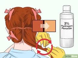Apply hydrogen peroxide to unwashed hair. How To Bleach Your Hair With Hydrogen Peroxide With Pictures