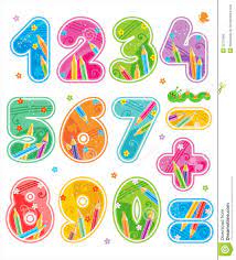 75 Ideias De Numeros Divertidos Numeros Numeros Para Criancas Numeros Para Colorir