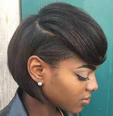 The volume here makes this simple bob absolutely flawless. 24 Feathered Bob Hairstyle African American Amazing Ideas