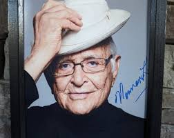 Autographed Norman Lear All in the Family 8x10 Inch Framed Photo With  Certificate of Authenticity From JSA