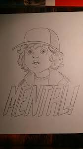 I Draw Dustin From Stranger Things Alexei Billy Deko Draw Dustin Eleven Fonddecran Illustrat Desenhos Netflix Desenhos Faceis Desenhos A Lapis Faceis