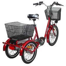Trehjulig Elcykel Evobike 20 16 Tum Elcykel Trehjuling Cykel