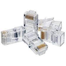 Agiler Cat6 RJ45 Ends 100 PCS Bag AGI-1418 - Super Technologies Limited