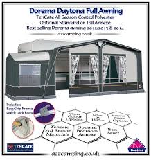 2019 Dorema Daytona Xl270 Full Awning