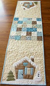 Winter Home Table Runner Pattern Sold On Craftsy 9 00 Quilted Table Runners Patterns Christmas Table Runner Quilted Table Runners