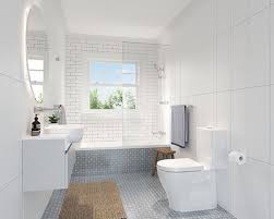 A colorful tiled accent wall at the end of a small bathroom will draw the eye through, ensuring every inch gets noticed. Size Doesn T Matter Checkout Our Small Bathroom Ideas Mico
