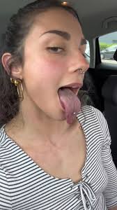 italiangirl tongue longtongue | Silvia Likki (@silvialikki)