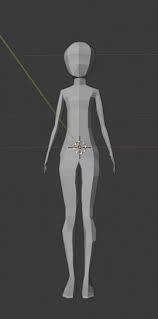 Free 3d models » anime characters. Female Anime Base 3d Model Cgtrader