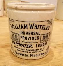 Rare William Whiteley Bayswater London Hanworth Early 1lb Marmalade Jam Pot Jam Pot Marmalade Jam Jam