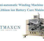 Semi-automatic Winding Machine For 18650 21700 Cylindrical ...