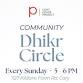 Family Dhikr Circle event in Cary, NC