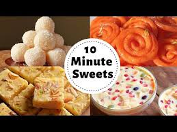 10 easy dessert recipes | popular dessert recipes | best indian dessert recipes | quick & easy desserts recipe : 4 Indian Desserts You Can Make In Just 10 Minutes Quick Easy Youtube