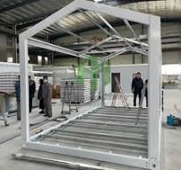 Wholesale Light Steel Structure Modular Shipping Container House Frame for  Prefab Building
