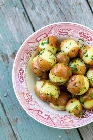 Buttered Parsley Potatoes Recipe In 2020 Potato Side Dishes Side Dish Recipes Easy Potatoes