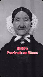 At age 32, Miss Dorothy Catherine Draper sat for her brothers experiments  as he improved the daguerreotype process. She's known throughout history as  the first permanent portrait taken in the US and