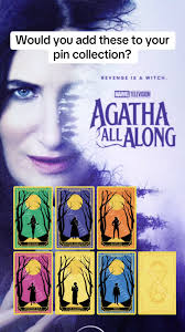 Agatha All Along Pins