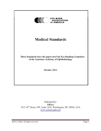 Find a translation for eye bank association of america in other languages powered by cite.me. Ebaa Medical Standards Eye Bank Association Of America