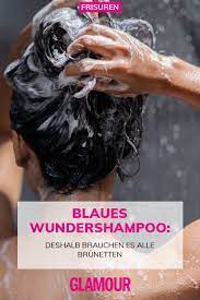 blue shampoo wundermittel fur braunes haar silbershampoo braune haare haare
