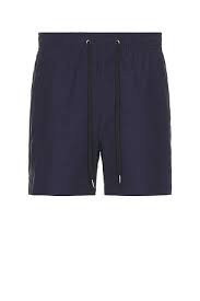 SATURDAYS NYC Timothy Board Short in Navy Prism