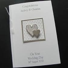 Handmade Wedding Cards Handmade Personalised Wedding Card Son Daughter Brother Sister Civil Wedding Cards Wedding Anniversary Cards Engagement Cards