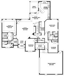 2750 to 3000 sq ft, 1 story, 3 bedrooms, 2 bathrooms, 3 car garage. European House Plan 4 Bedrooms 3 Bath 3500 Sq Ft Plan 6 1827