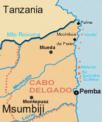 Switch between scheme and satellite view; Cabo Delgado Province Wikipedia