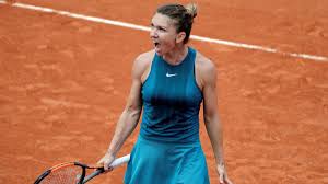 Simona halep, striking her forehand with ferocity, was mindful of the need to stay aggressive (getty). French Open Simona Halep Besiegt Garbine Muguruza Und Steht Im Finale Eurosport