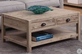 Modern side tables don't only give you a place to rest refreshments. Modern Rustic Gray Wash Aspen Coffee Table From John Thomas Coleman Furniture