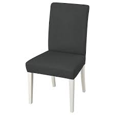 Tables, chaises, buffet, tabourets, etc. Henriksdal Chaise Blanc Dansbo Gris Fonce Ikea