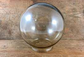 Ceiling lights ceiling fixtures & chandeliers. Vintage Clear Round Smoke Color Glass Mid Century Retro Etsy In 2021 Globe Light Fixture Light Fixture Covers Ceiling Shades